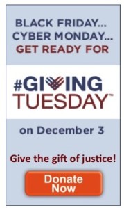Giving Justice on GivingTuesday