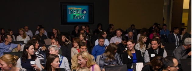 Each year, Full Circle Fund members gather at Demo Day, where the current year's grant portfolio is unveiled.