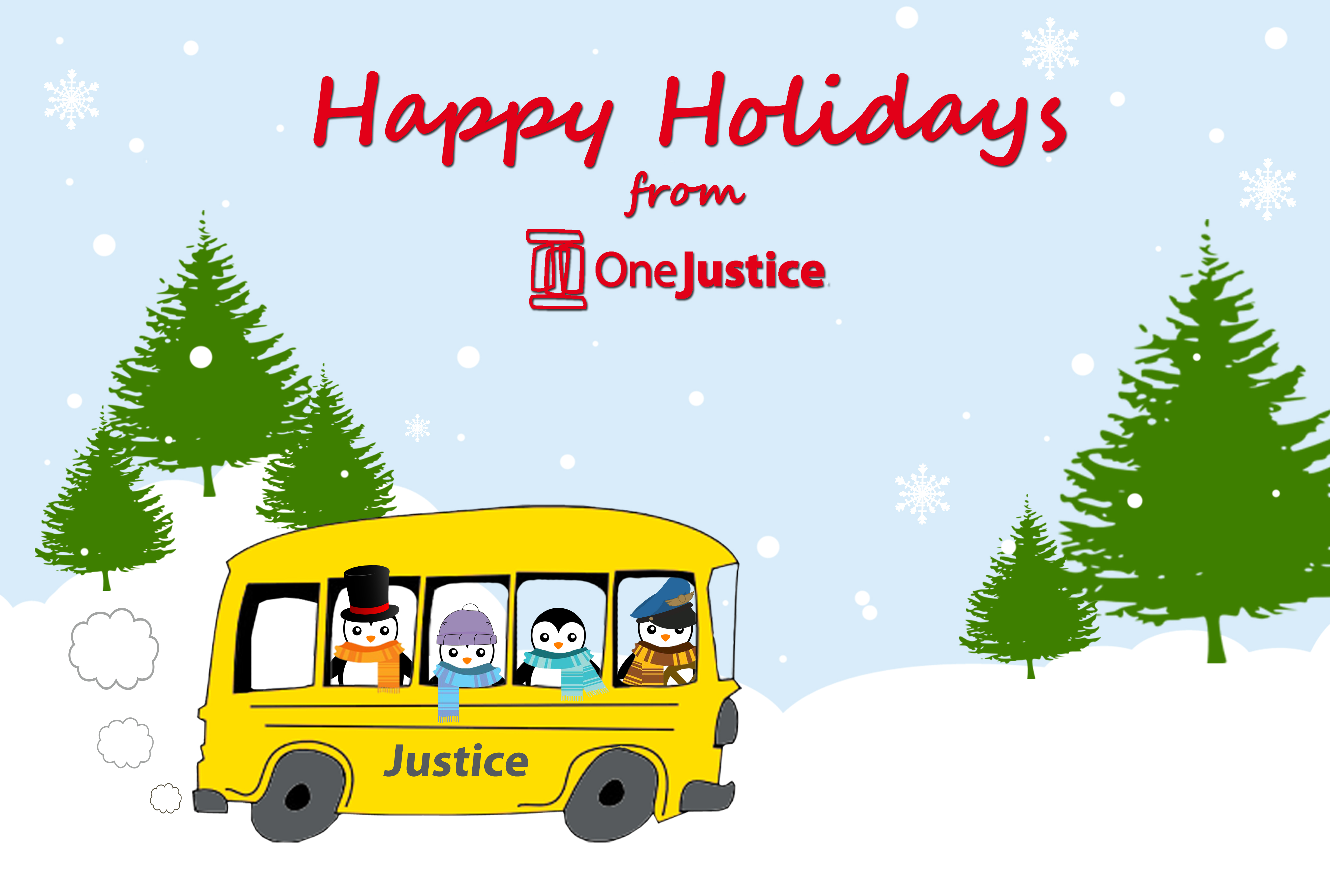Image: Happy Holidays from OneJustice