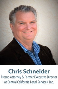 IMAGE: 2016 Opening Doors to Justice Honoree: Chris Schneider, Fresno Attorney & former Executive Director at Central California Legal Services, Inc.
