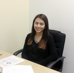 IMAGE: Summer Law Clerk Erika Villaseñor will be helping with Rural Justice Collaborative and the Justice Bus Project.